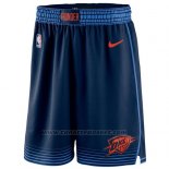 Pantaloncini Oklahoma City Thunder 2017-18 Blu