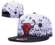Cappellino Chicago Bulls Bianco Nero