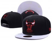 Cappellino Chicago Bulls Nero Bianco