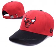 Cappellino Chicago Bulls Rosso Nero1