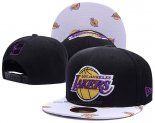 Cappellino Los Angeles Lakers Nero Bianco