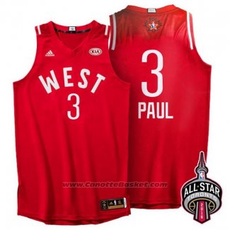 Maglia All Star 2016 Chris Paul #3 Rosso