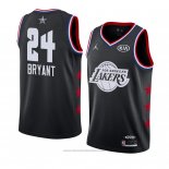 Maglia All Star 2019 Los Angeles Lakers Kobe Bryant #24 Nero