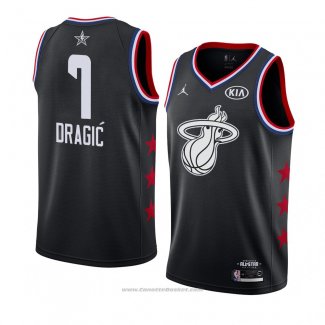 Maglia All Star 2019 Miami Heat Goran Dragic #1 Nero