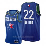 Maglia All Star 2020 Miami Heat Jimmy Butler #22 Blu