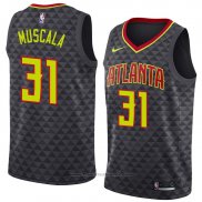 Maglia Atlanta Hawks Mike Muscala #31 Icon 2018-19 Nero