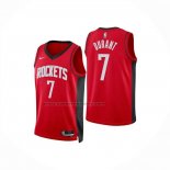 Maglia Bambino Houston Rockets Kevin Durant No 7 Icon 2025-26 Rosso