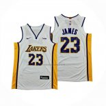 Maglia Bambino Los Angeles Lakers Lebron James No 23 Association Bianco