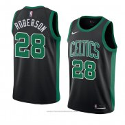 Maglia Boston Celtics Jeff Roberson #28 Statement 2018 Nero