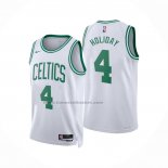 Maglia Boston Celtics Jrue Holiday #4 Association 2022-23 Bianco