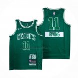 Maglia Boston Celtics Kyrie Irving NO 11 Citta 2021-22 Verde