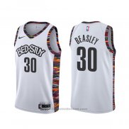 Maglia Brooklyn Nets Michael Beasley #30 Citta 2020 Bianco