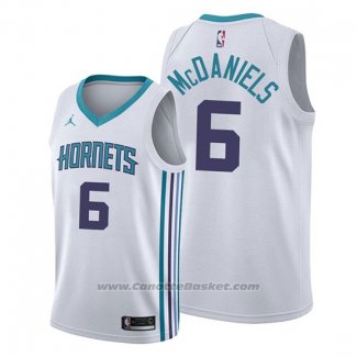 Maglia Charlotte Hornets Jalen Mcdaniels #6 Association Bianco