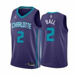 Maglia Charlotte Hornets LaMelo Ball #2 Statement 2020-21 Viola