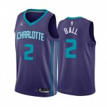 Maglia Charlotte Hornets LaMelo Ball #2 Statement 2020-21 Viola