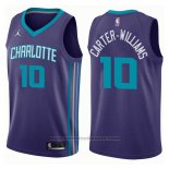 Maglia Charlotte Hornets Michael Carter-Williams #10 Statement 2017-18 Viola