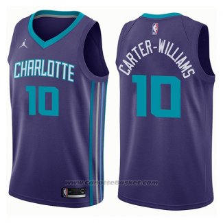 Maglia Charlotte Hornets Michael Carter-Williams #10 Statement 2017-18 Viola