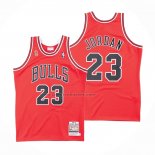 Maglia Chicago Bulls Michael Jordan NO 23 Mitchell & Ness 1995-96 Rosso