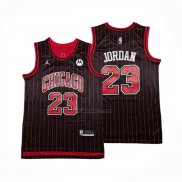 Maglia Chicago Bulls Michael Jordan No 23 Statement 2025-26 Nero