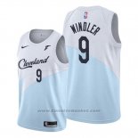 Maglia Cleveland Cavaliers Dylan Windler #9 Earned 2019-20 Blu