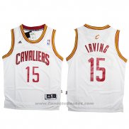 Maglia Cleveland Cavaliers Kyrie Irving #15 Bianco