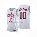 Maglia Cleveland Cavaliers Personalizzate Association 2024-25 Bianco