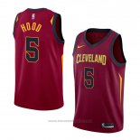 Maglia Cleveland Cavaliers Rodney Hood #5 Icon 2018 Rosso