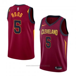 Maglia Cleveland Cavaliers Rodney Hood #5 Icon 2018 Rosso