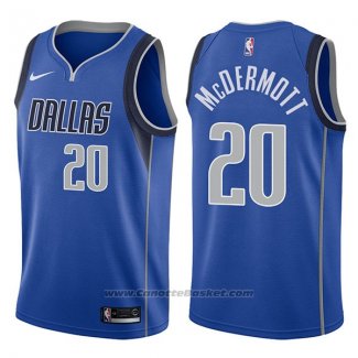 Maglia Dallas Mavericks Doug Mcdermott #20 Icon 2017-18 Blu