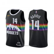 Maglia Denver Nuggets Gary Harris #14 Citta 2019-20 Nero