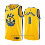 Maglia Golden State Warriors Klay Thompson #11 Statement 2019-20 Giallo