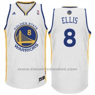 Maglia Golden State Warriors Monta Ellis #8 Bianco