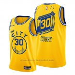Maglia Golden State Warriors Stephen Curry #30 Hardwood Classics Or