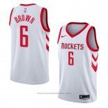 Maglia Houston Rockets Bobby Marrone #23 Association 2018 Bianco