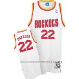 Maglia Houston Rockets Clyde Drexler #22 Retro Bianco