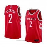 Maglia Houston Rockets Demetrius Jackson #2 Icon 2018 Rosso