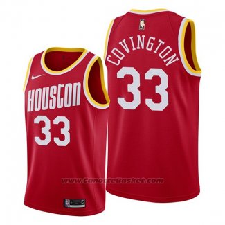 Maglia Houston Rockets Robert Covington #33 Classic 2019-20 Rosso