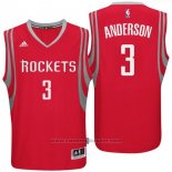 Maglia Houston Rockets Ryan Anderson #3 Rosso