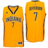 Maglia Indiana Pacers Al Jefferson #7 Giallo