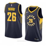Maglia Indiana Pacers Ben Moore #26 Icon 2018 Blu