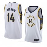 Maglia Indiana Pacers Omari Johnson #14 Association 2018 Bianco