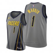 Maglia Indiana Pacers T.j. Mcconnell #12 Citta Grigio