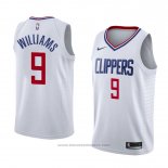 Maglia Los Angeles Clippers C.j. Williams #9 Association 2018 Bianco