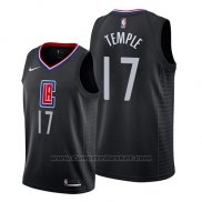 Maglia Los Angeles Clippers Garrett Temple #17 Statement 2019 Nero