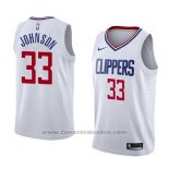 Maglia Los Angeles Clippers Wesley Johnson #33 Association 2018 Bianco