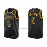 Maglia Los Angeles Lakers Kent Bazemore NO 9 Mamba 2021-22 Nero