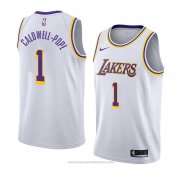 Maglia Los Angeles Lakers Kentavious Caldwell Pope #1 Association 2018-19 Bianco