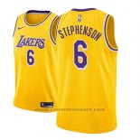 Maglia Los Angeles Lakers Lance Stephenson #6 Icon 2018-19 Or