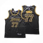 Maglia Los Angeles Lakers Luka Doncic No 77 2024-25 Nero