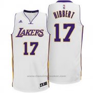 Maglia Los Angeles Lakers Roy Hibbert #17 Bianco